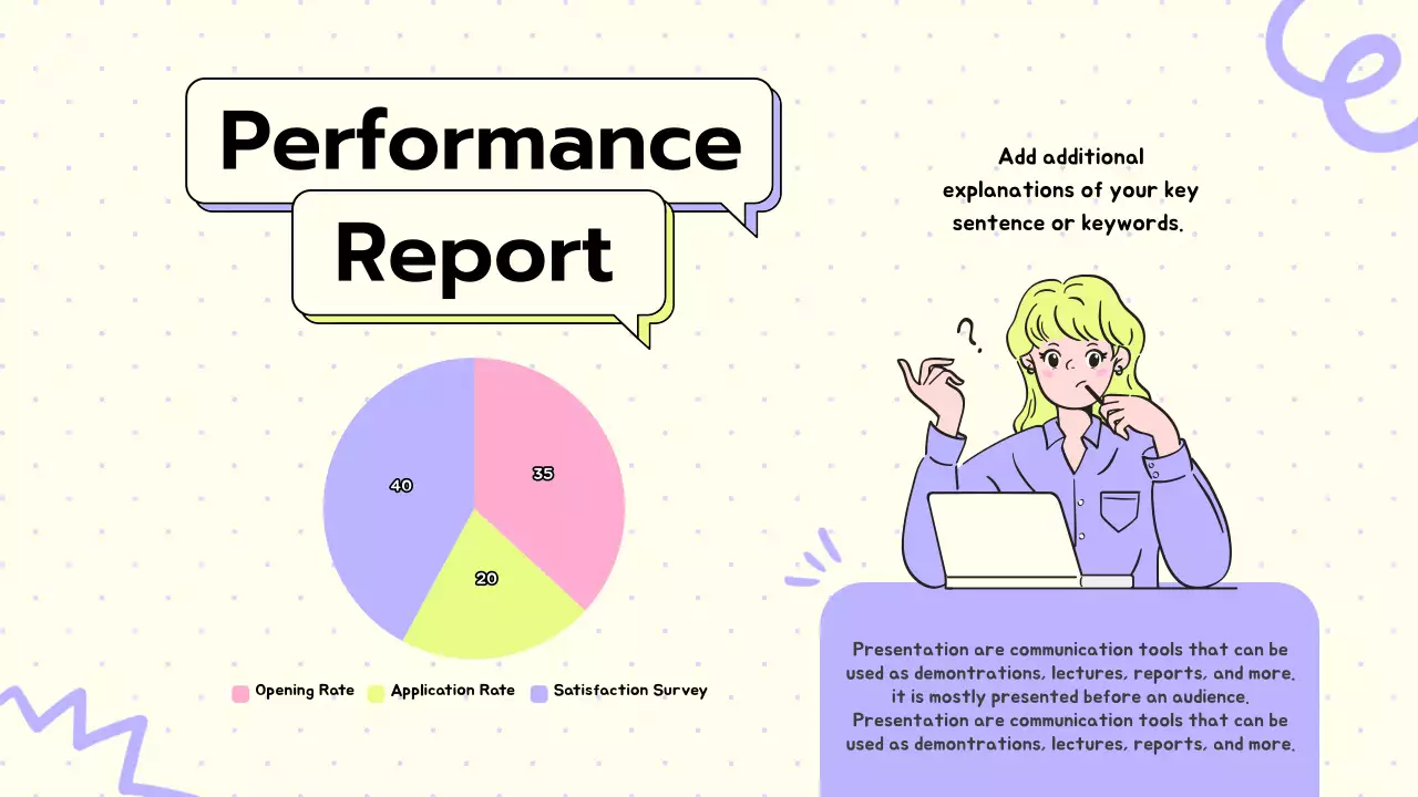 퍼플 플레이풀 마케팅 프리젠테이션