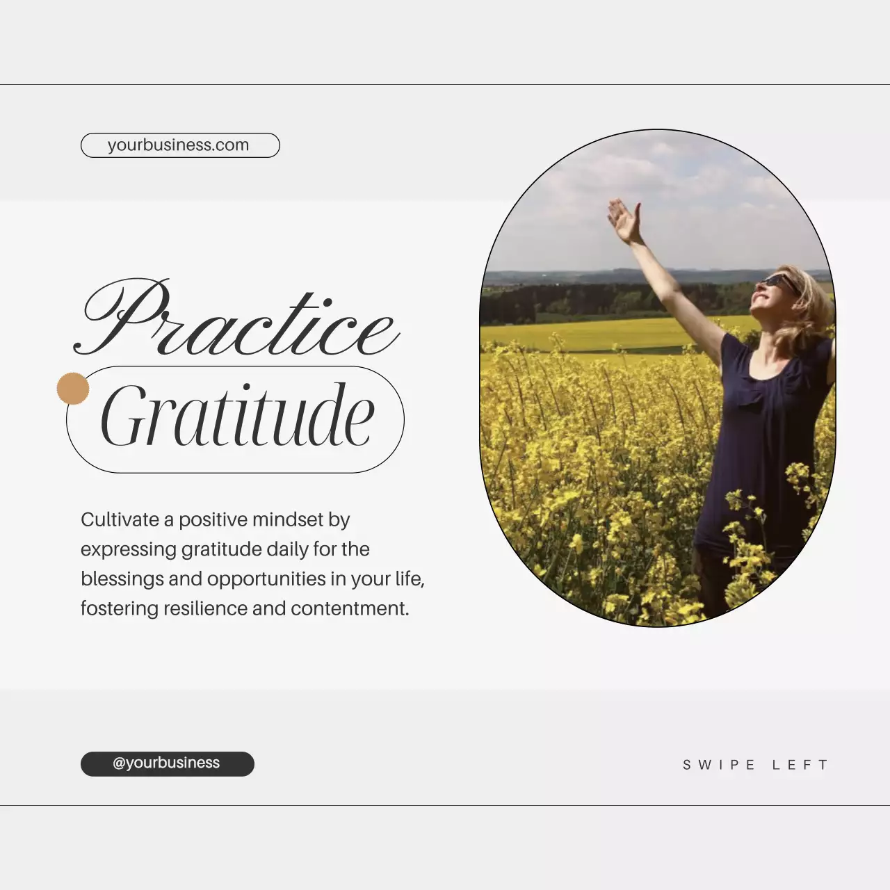 White Elegant Wellness Guide Social Media Post