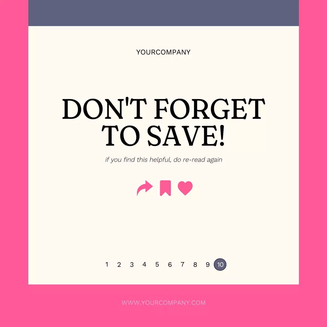 Pink Modern Women's Celebration Promotion Social Media Post