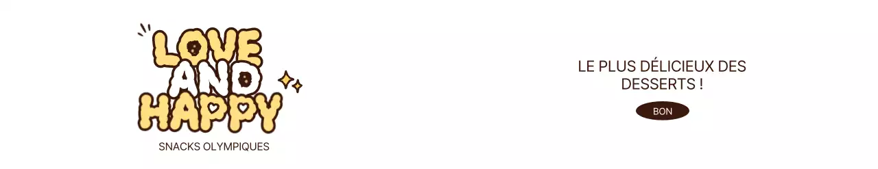 Marchandises pour événements avec des biscuits et un texte conceptuel mignon