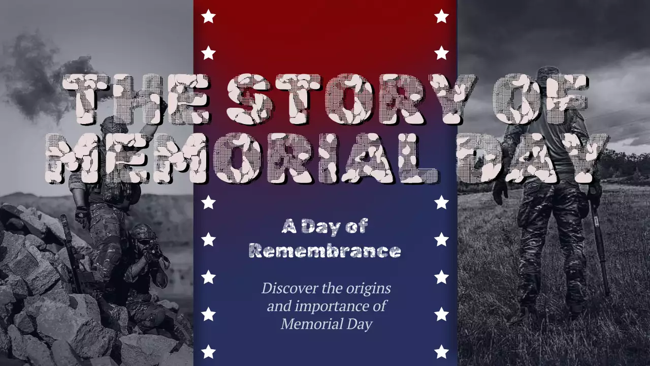 Red Traditional Memorial Day Guide YouTube Thumbnail