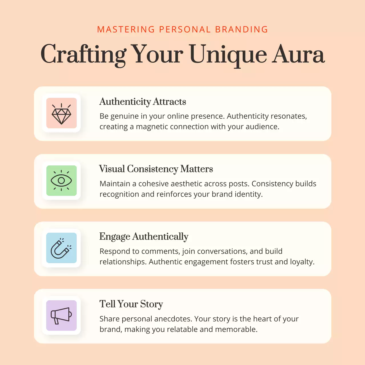 Beige Modern Branding Guide Social Media Post