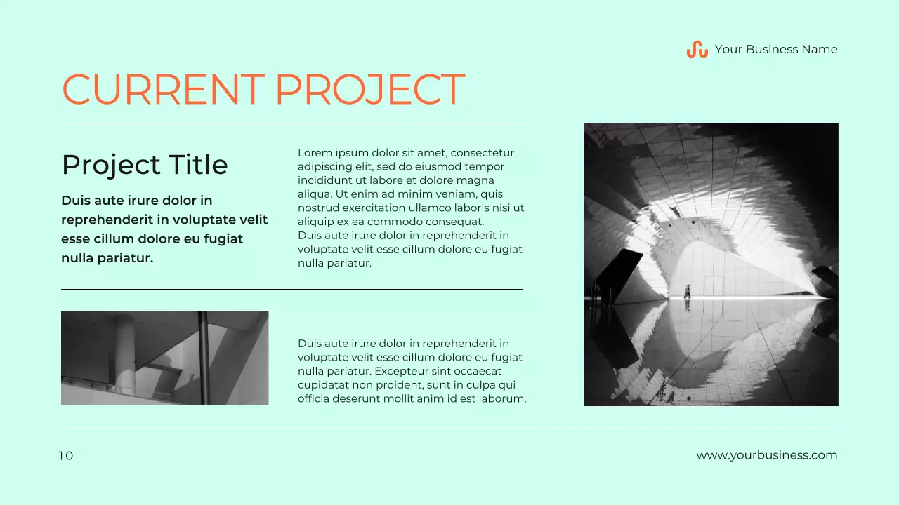 Yellow Modern Business Presentation