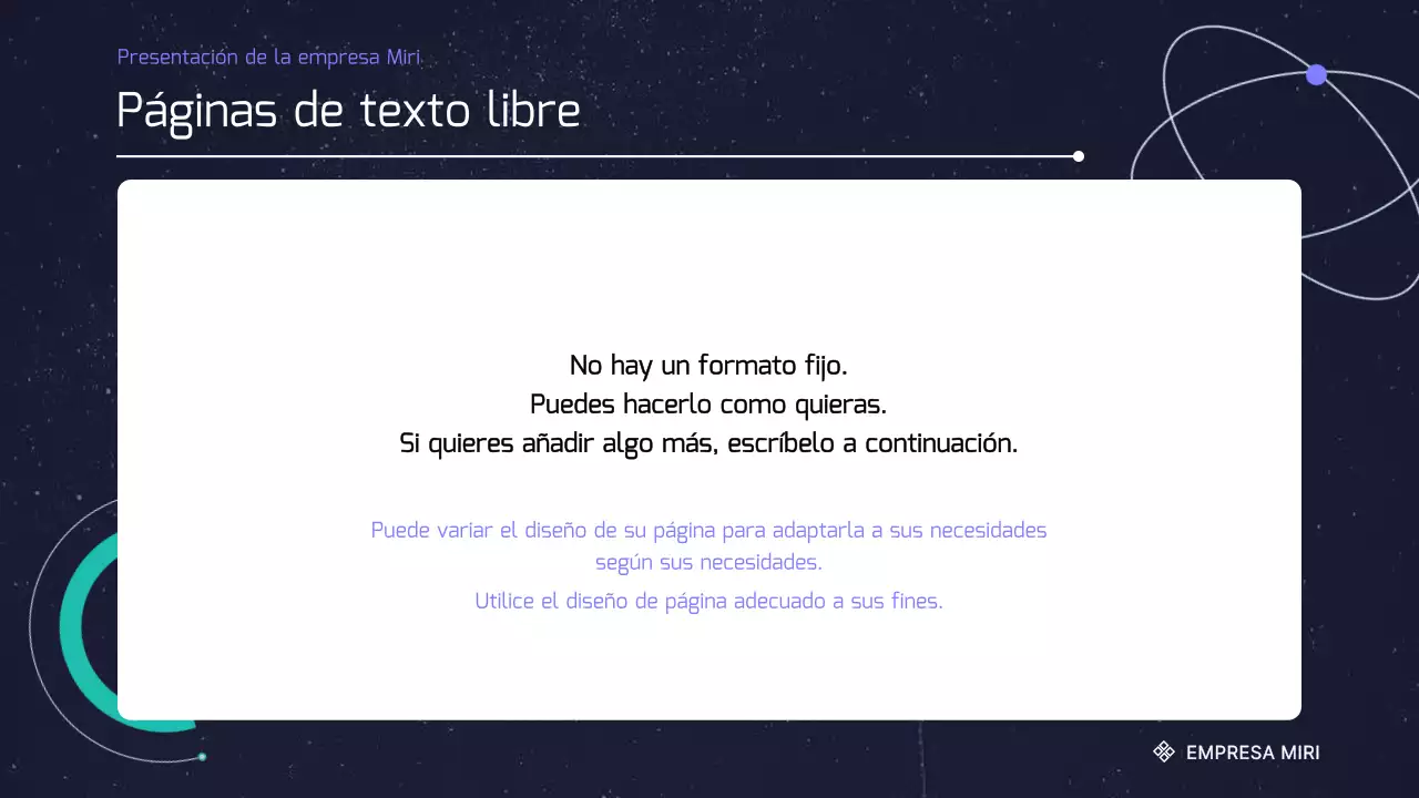 Material de reunión con un sencillo fondo menta y morado