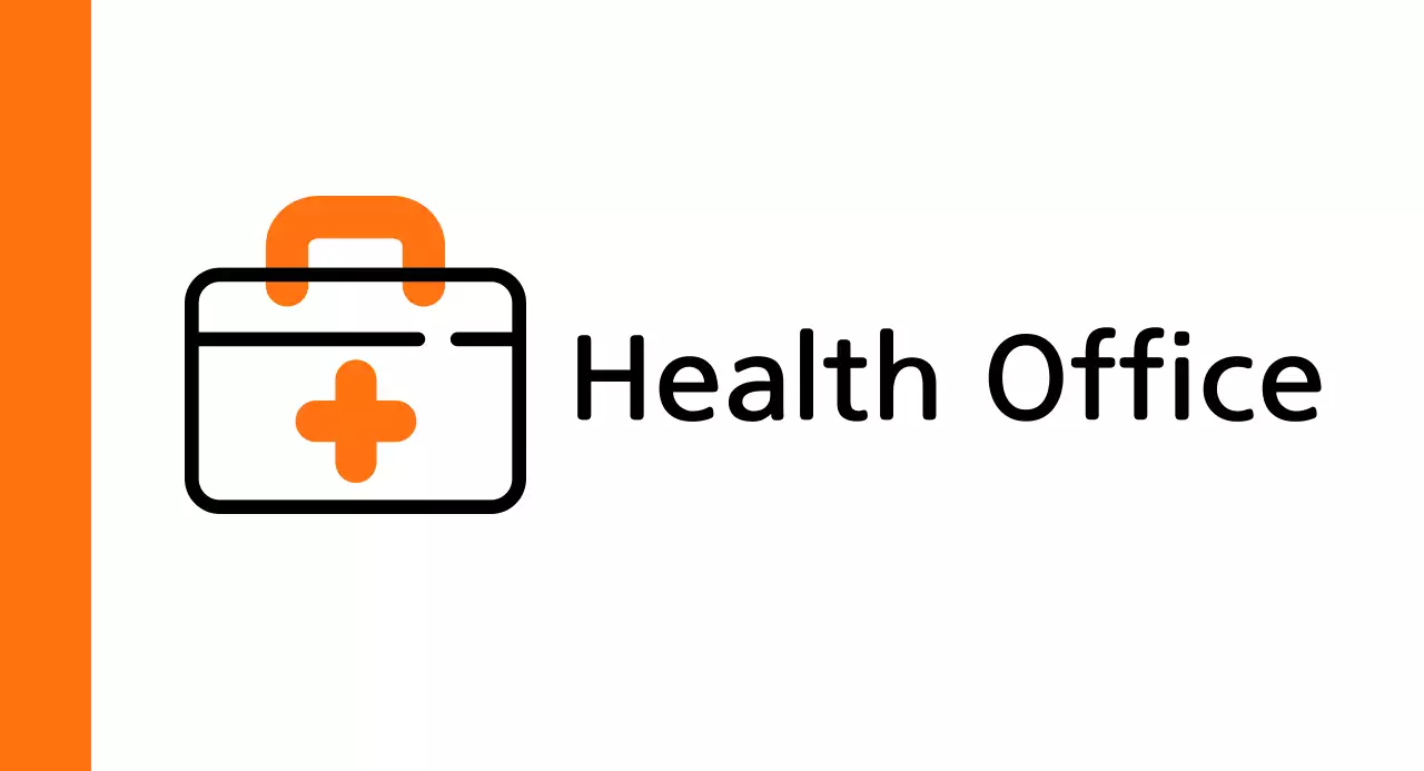 Orange First Aid Kit Health Room Guide