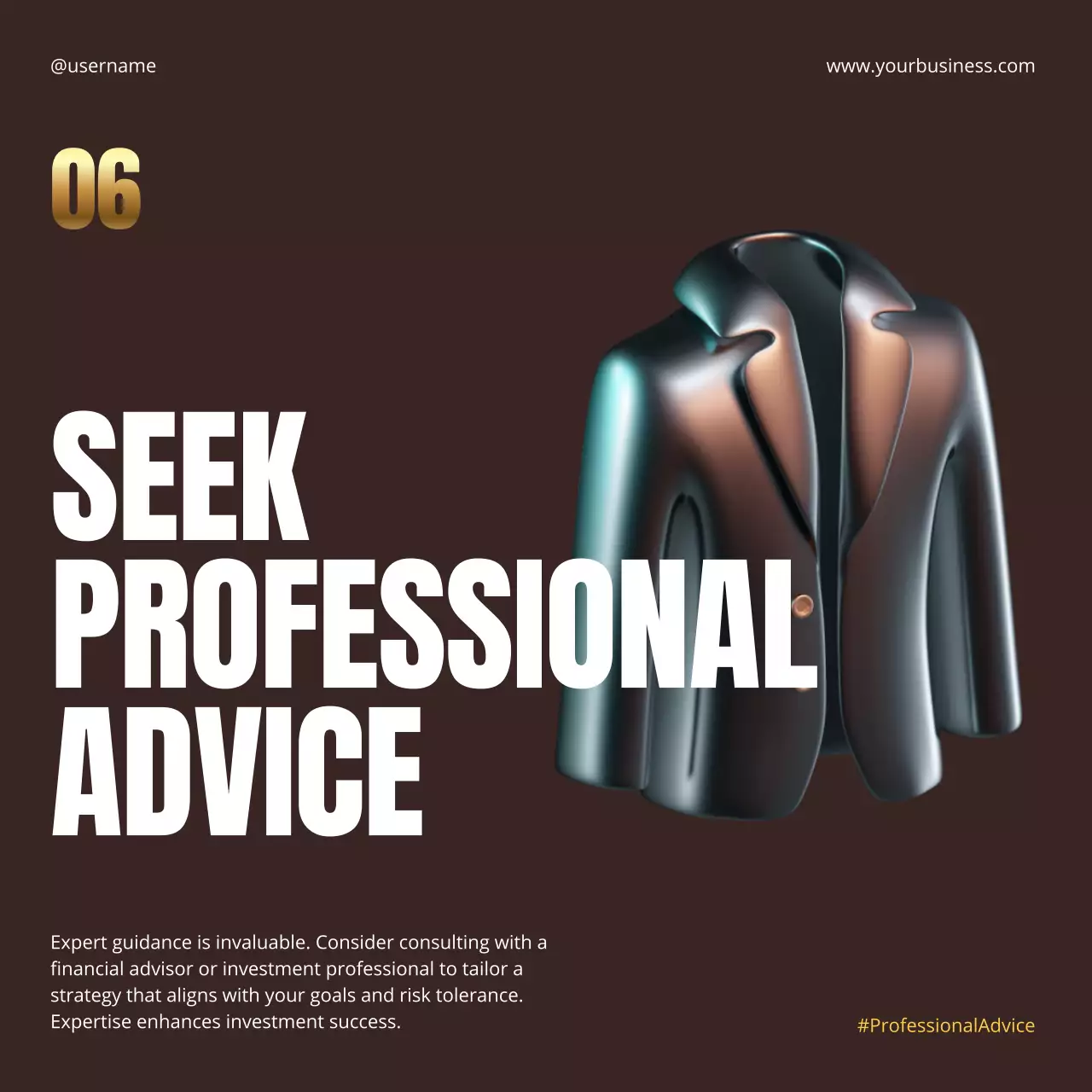 Green Modern Finance Promotion Social Media Post