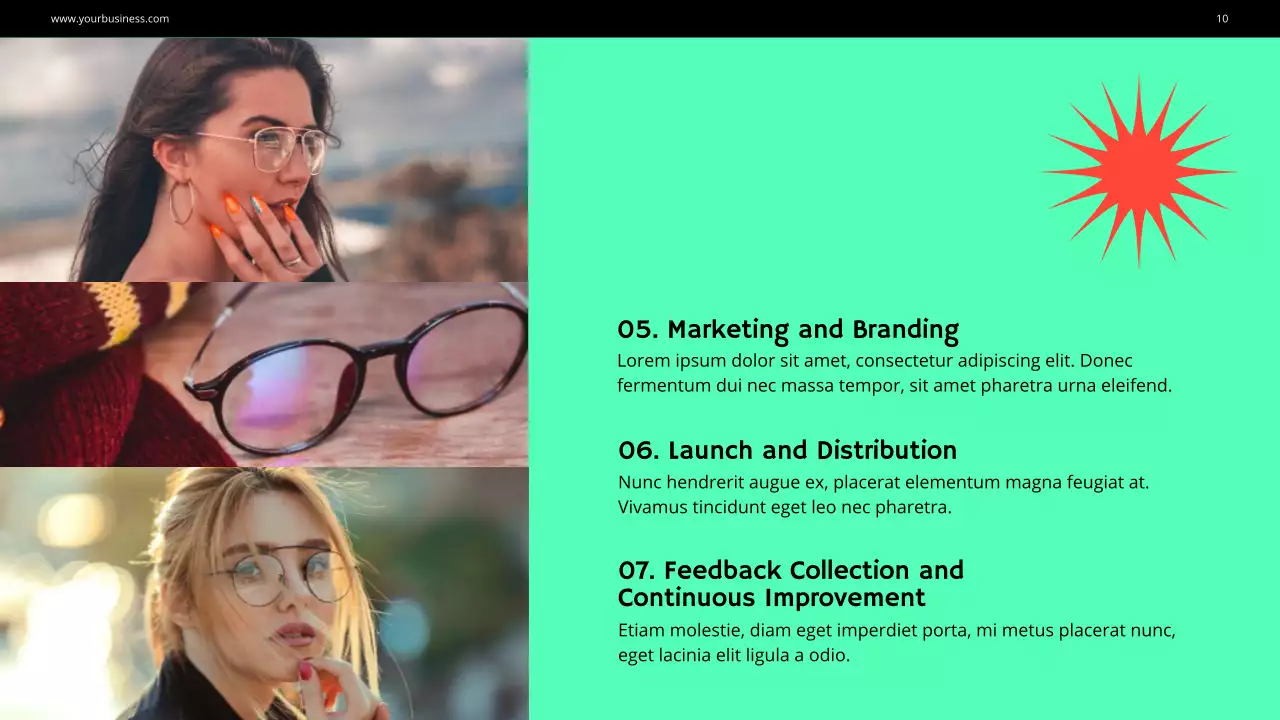 Mint Trendy Business Presentation