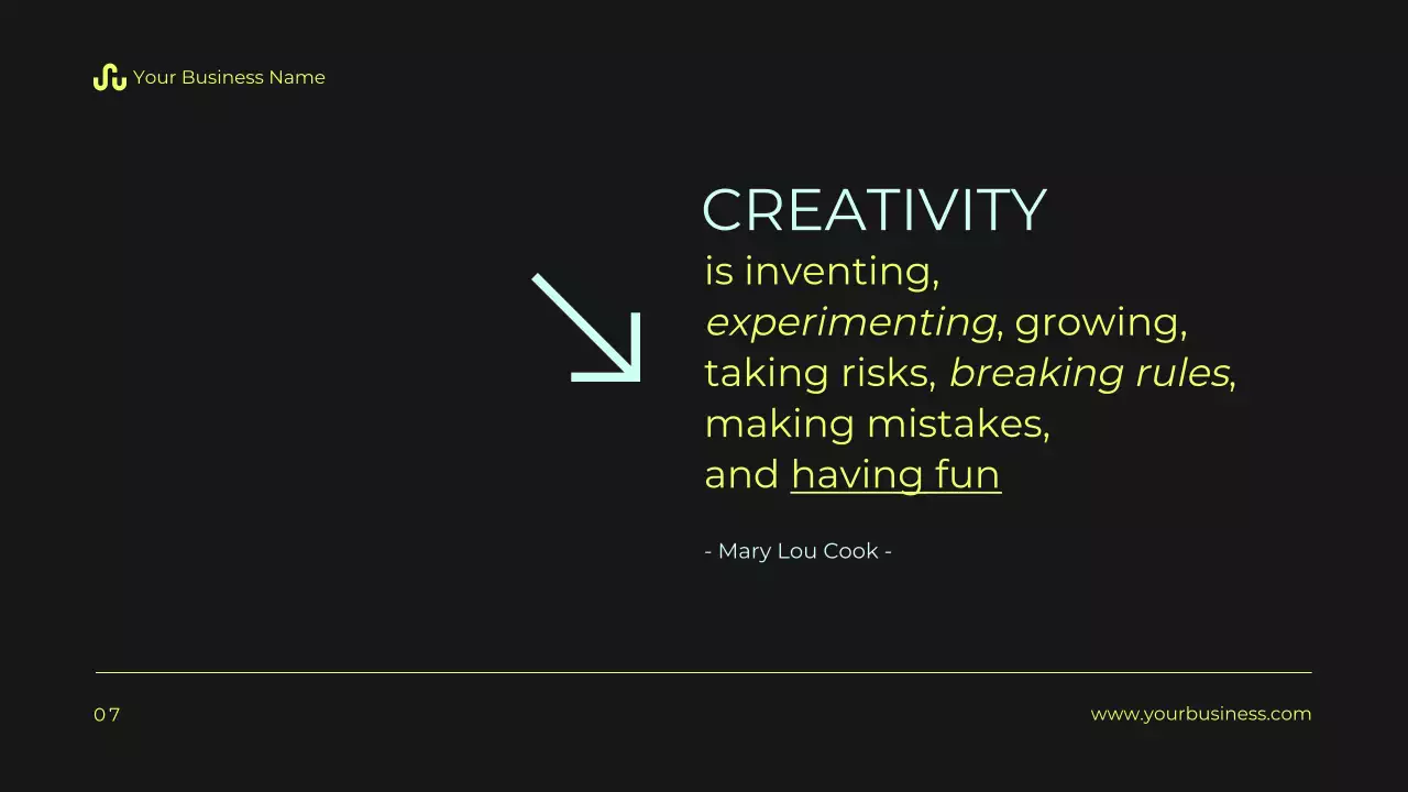 Yellow Modern Business Presentation