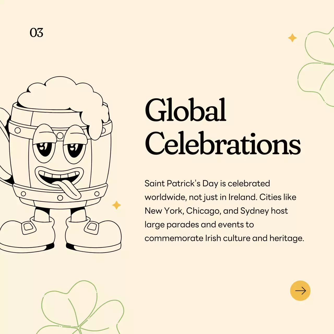 Green Traditional Saint Patrick's Day Guide Social Media Post