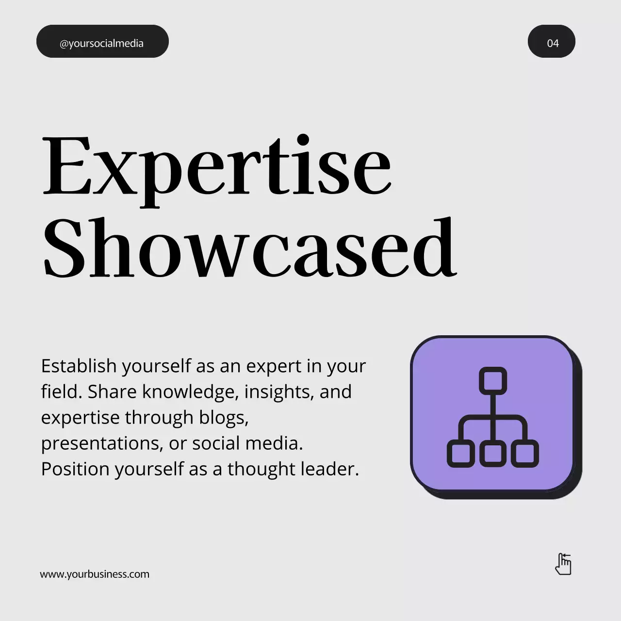 Yellow Professional Branding Guide Social Media Post