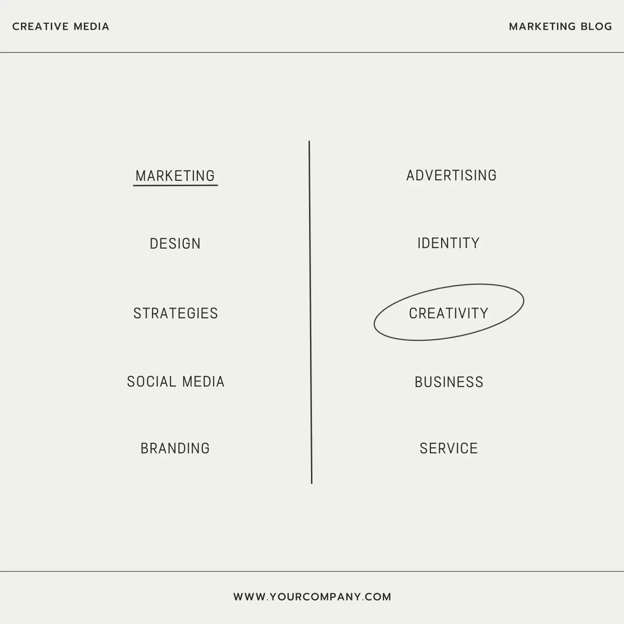 Beige Minimal Branding Promotion Social Media Post