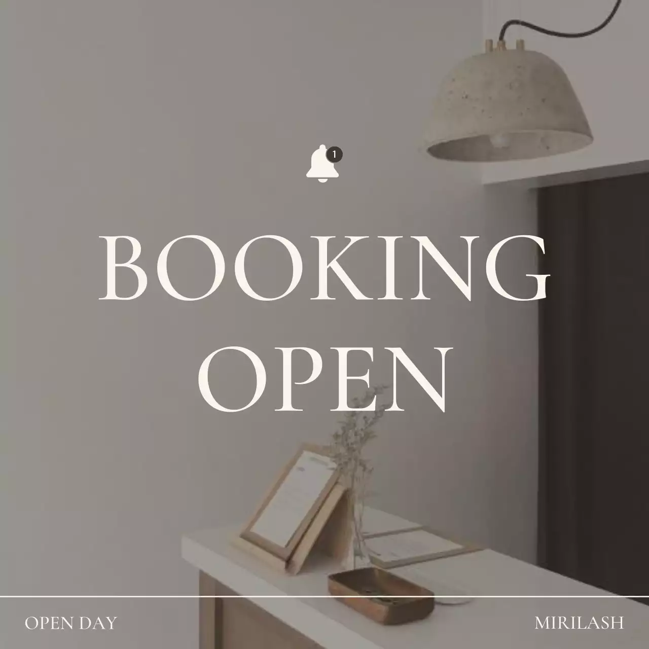 갈색과 베이지의 모던한 속눈썹 미용 홍보