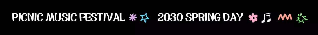 다양한 컬러의 페스티벌 스태프용