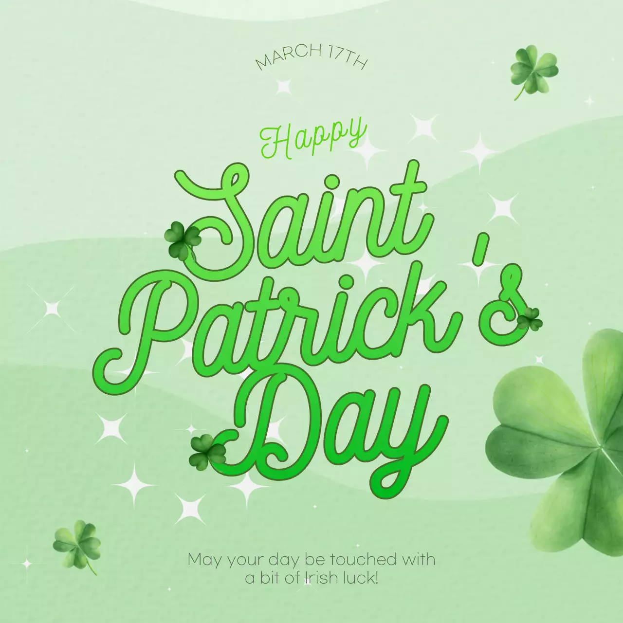 Green Traditional Holiday Invitation Social Media Post