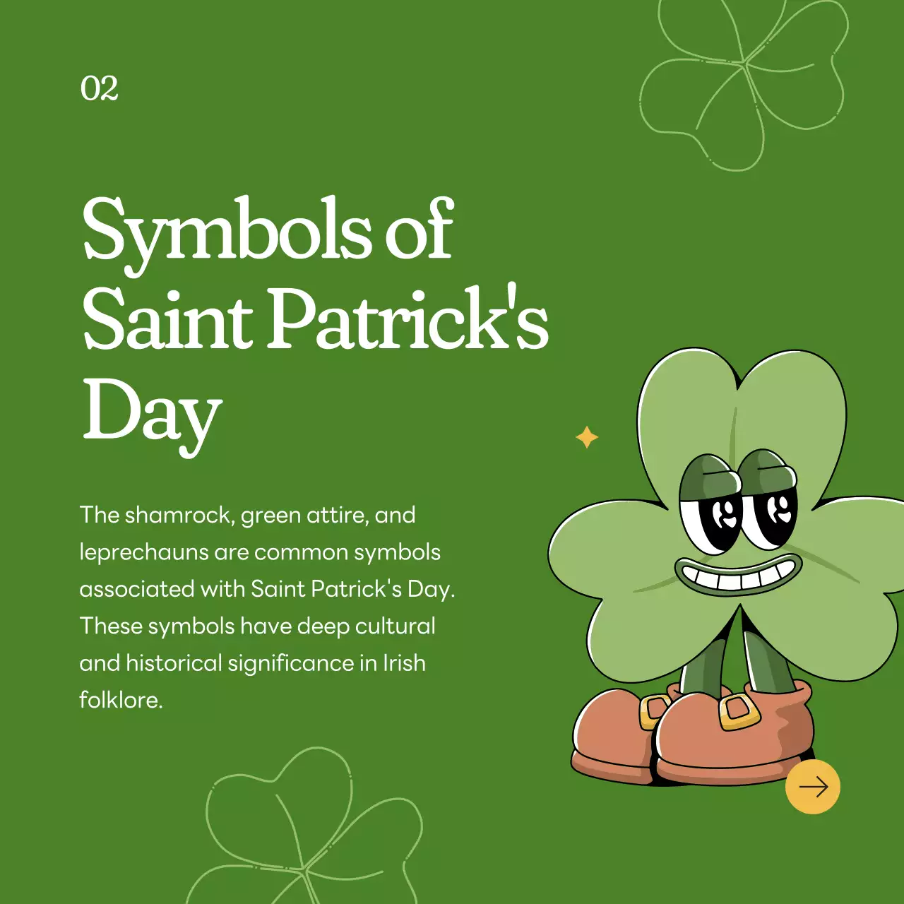 Green Traditional Saint Patrick's Day Guide Social Media Post