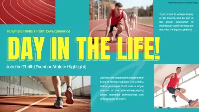 Red Modern Athletic Promotion YouTube Thumbnail