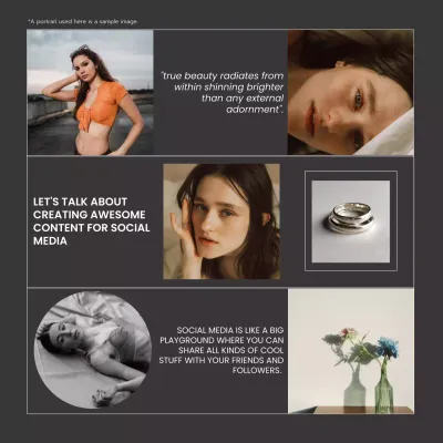 Grey Modern Guide Social Media Post