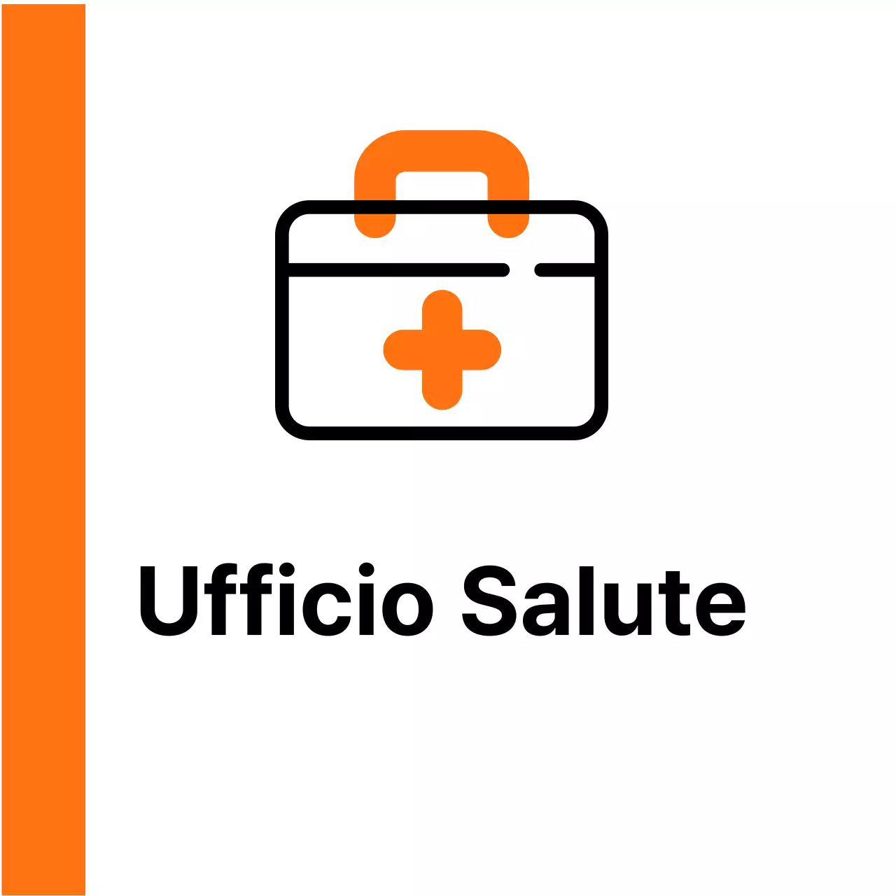 Kit di pronto soccorso arancione Guida alla stanza della salute