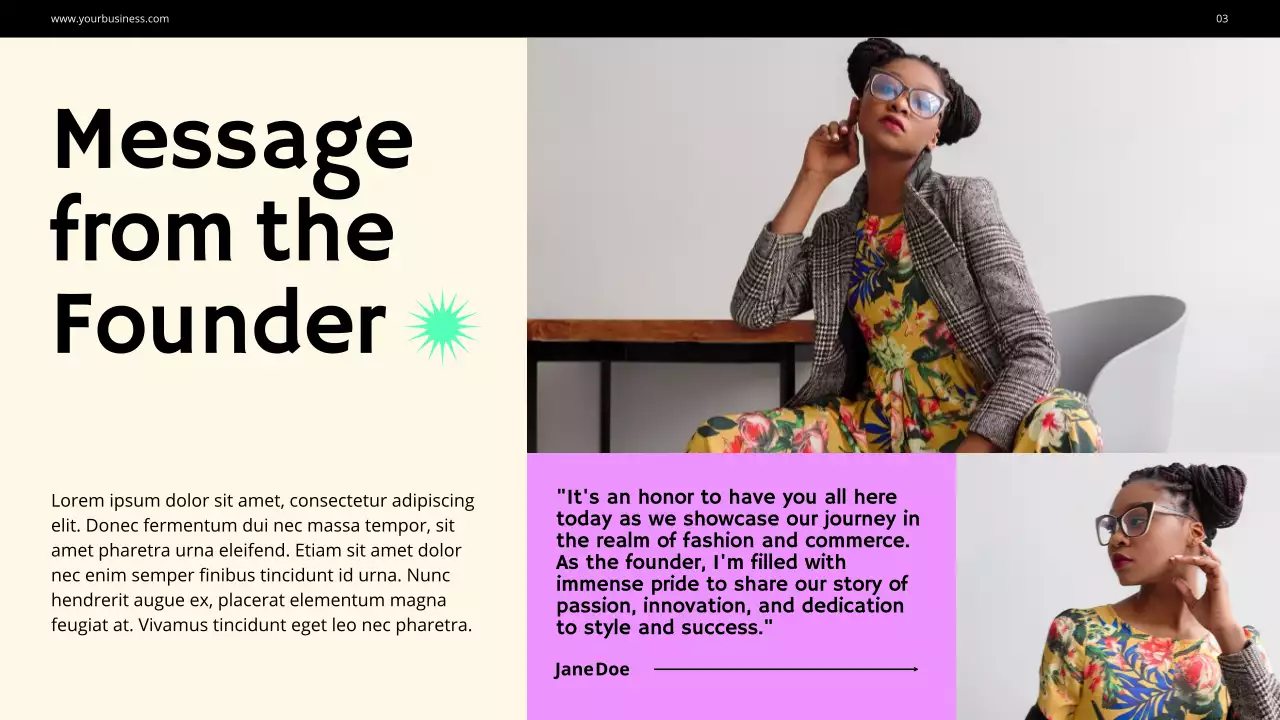 Mint Trendy Business Presentation