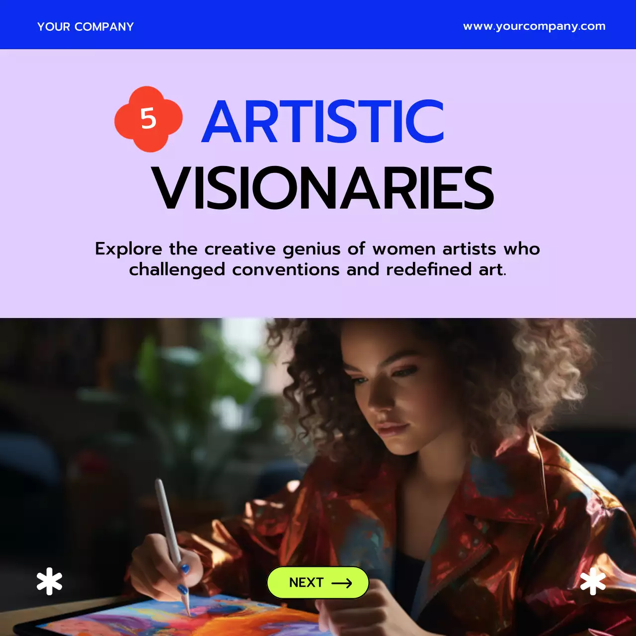 Purple Modern Empowerment Guide Social Media Post