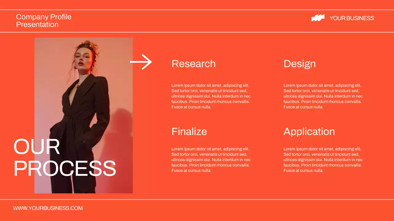 Orange Modern Business Presentation