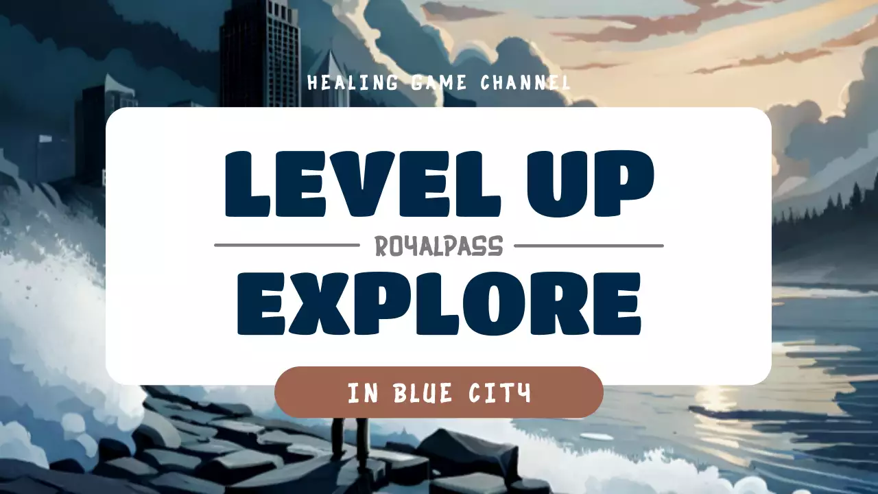 Blue Modern Game Promotion YouTube Thumbnail