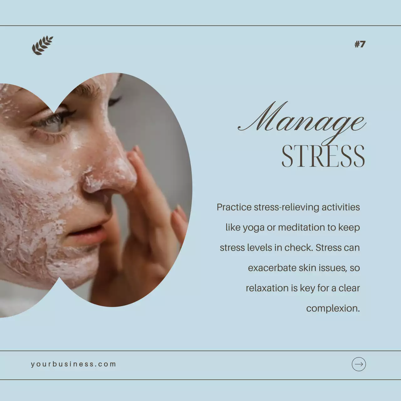 Beige Elegant Skincare Guide Social Media Post