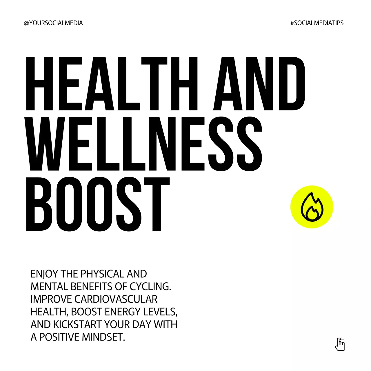 Grey Modern Bike Promotion Social Media Post