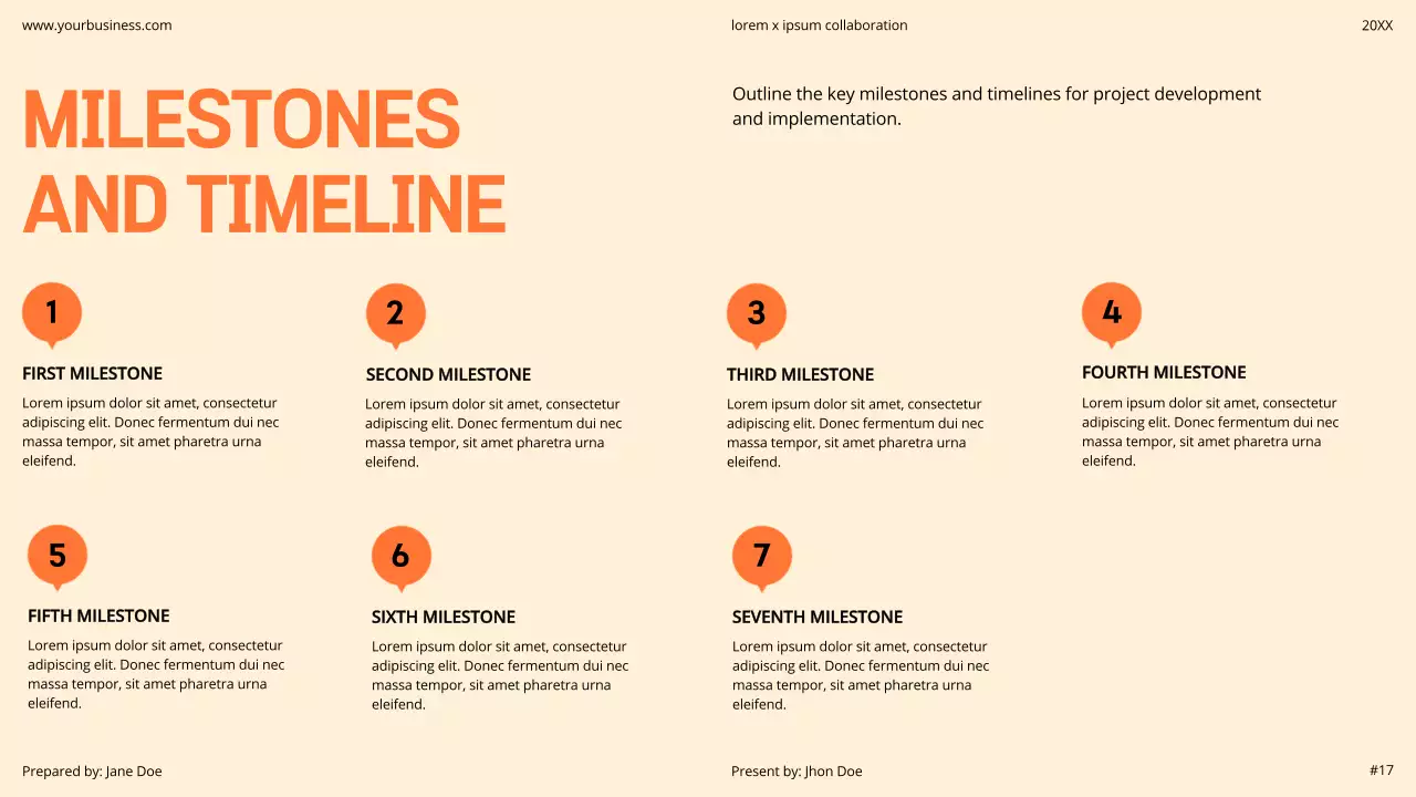 Orange Modern Business Pitch Presentation