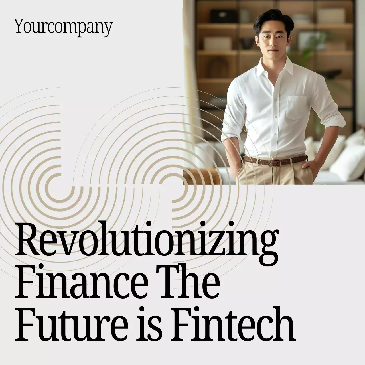 미래 핀테크 화이트 베이지