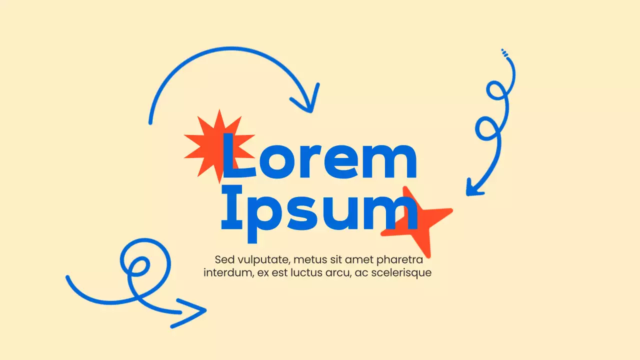 베이지 기본 단순 도형 보고서