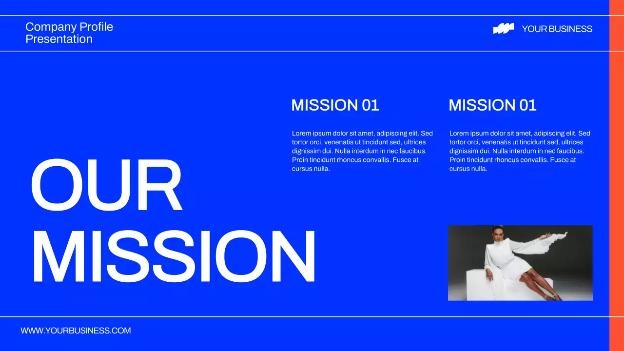 Orange Modern Business Presentation