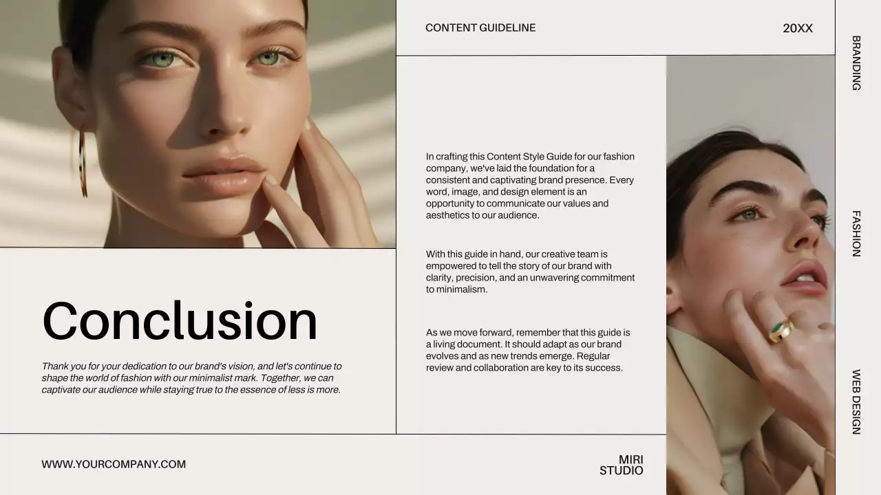 Beige Minimal Content Guide Presentation