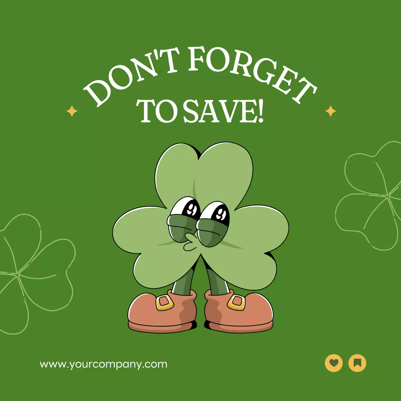 Green Traditional Saint Patrick's Day Guide Social Media Post