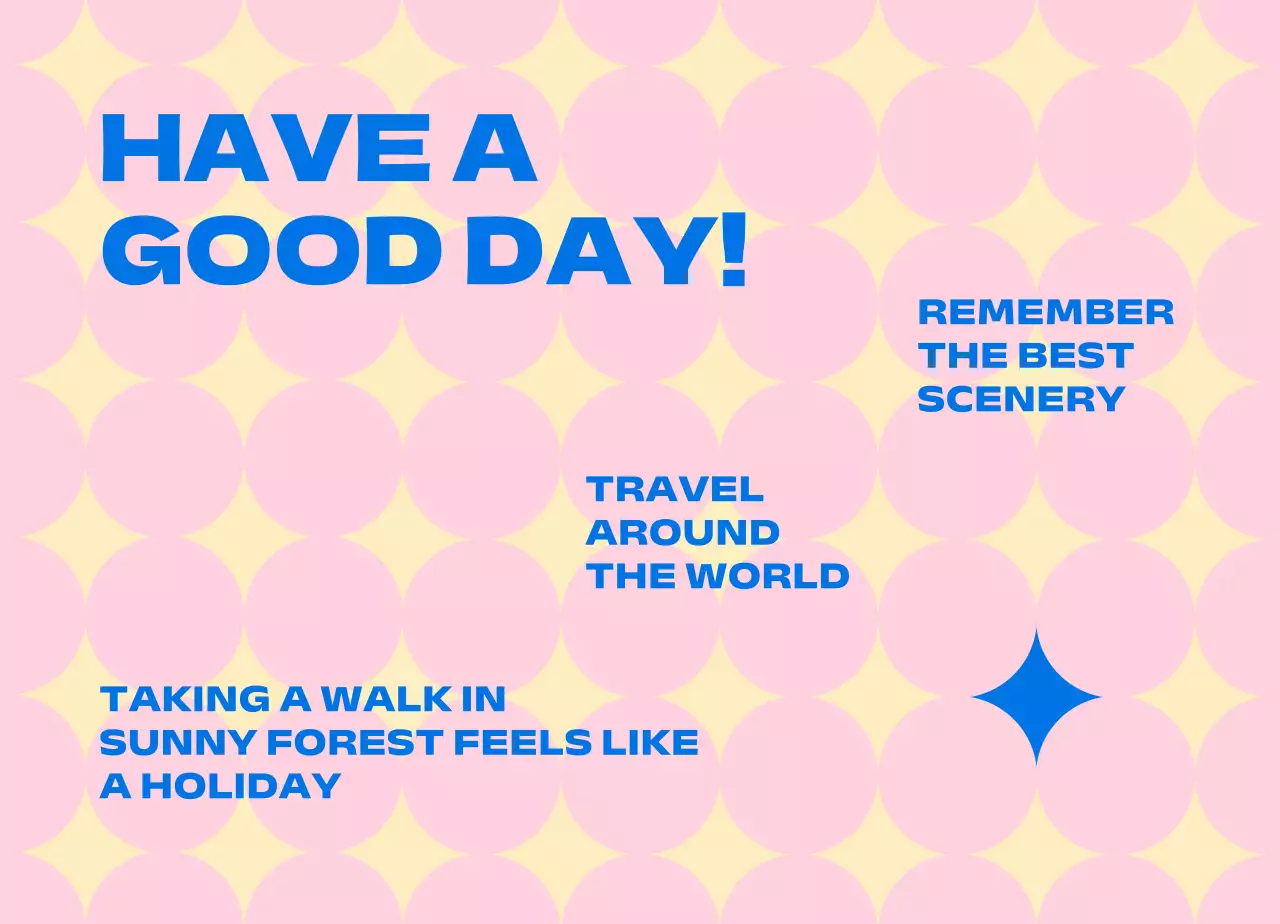 반짝이 패턴과 고딕체가 있는 힙한 느낌의 굿즈