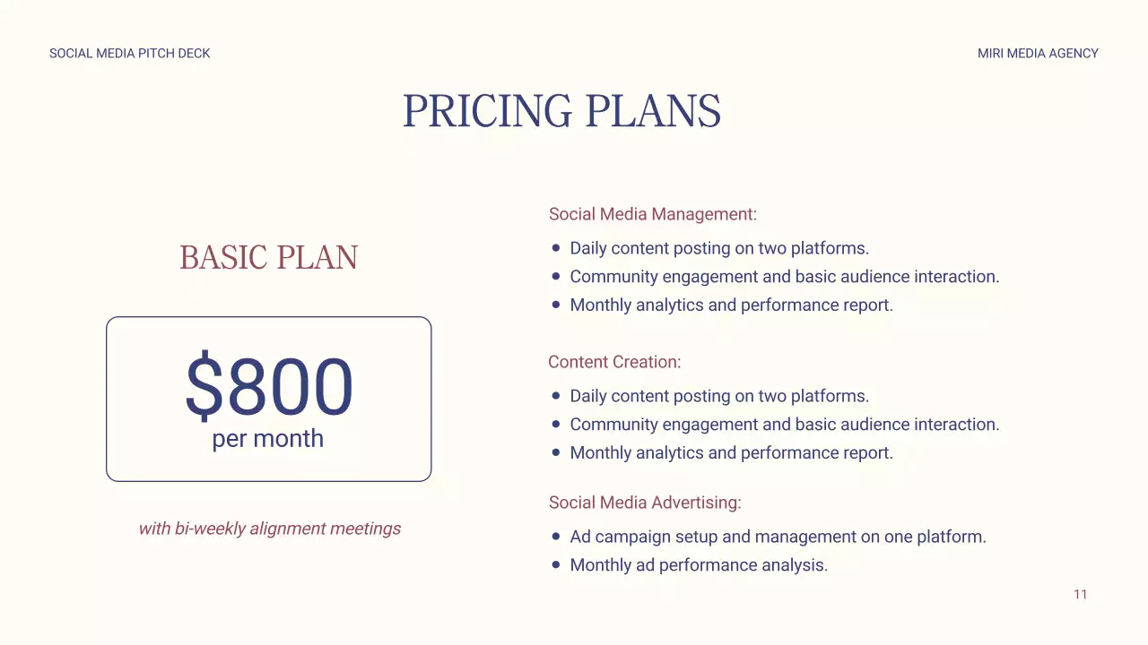 블루클린미디어 프로모션 프리젠테이션