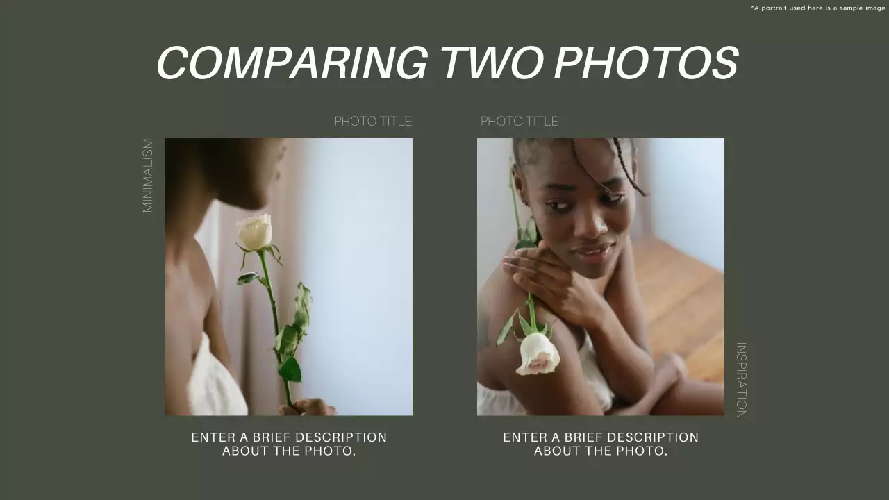 Sage Minimal Photo Guide Presentation