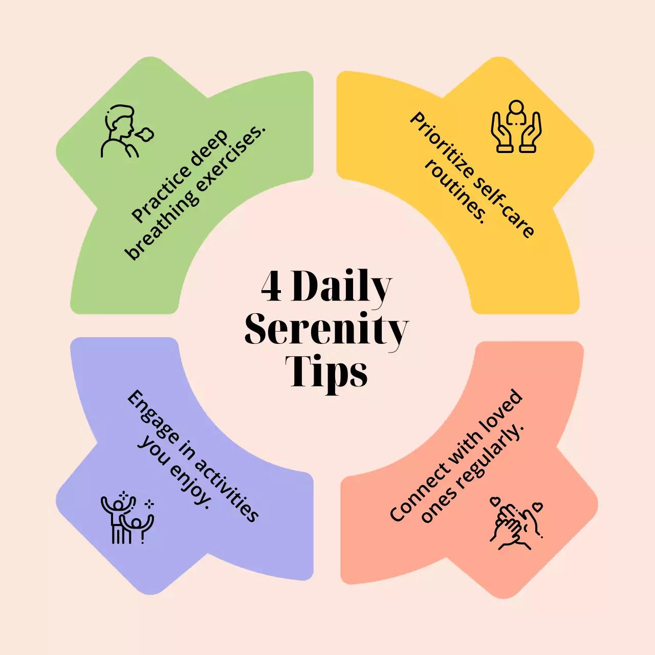 Pastel Minimal Wellness Guide Social Media Post