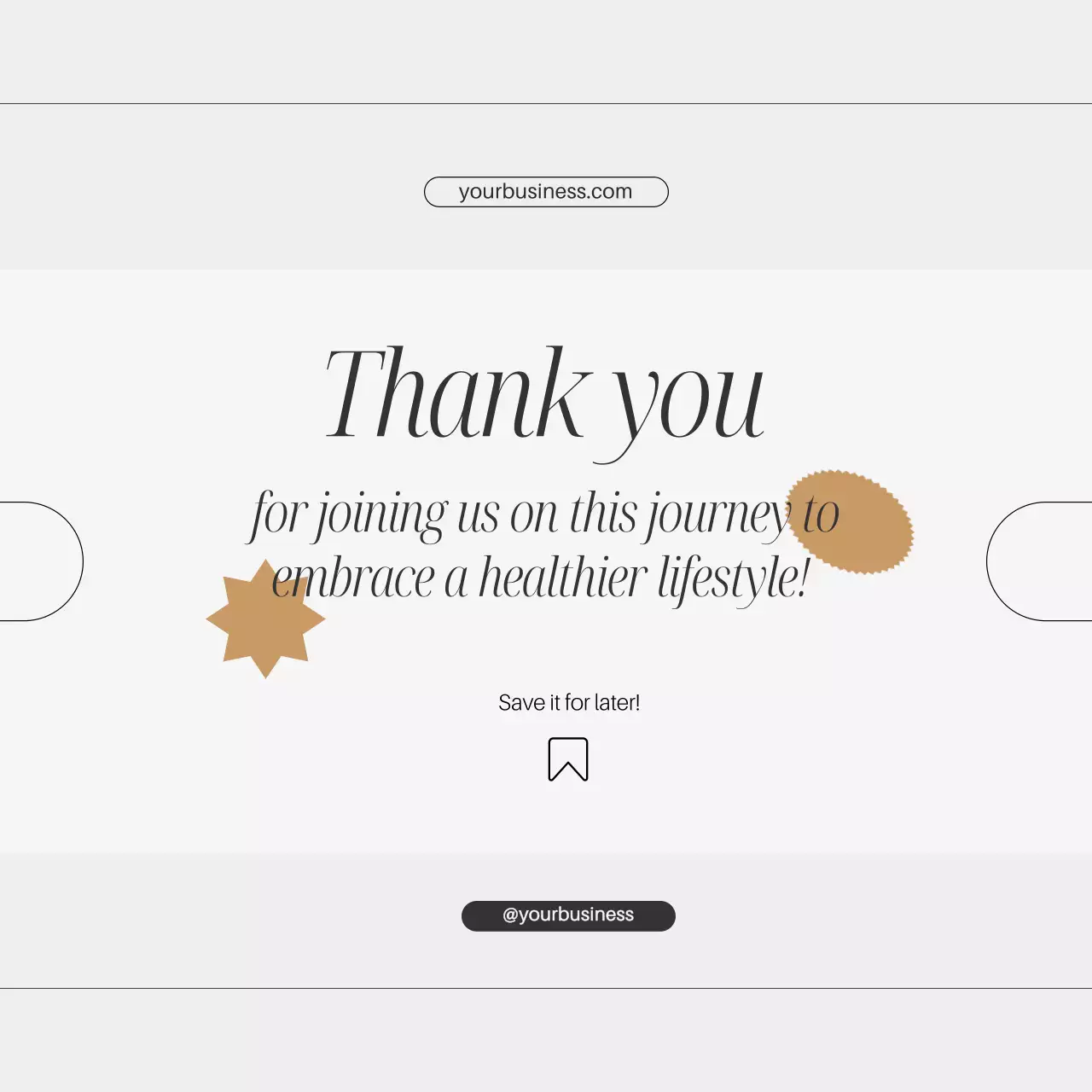 White Elegant Wellness Guide Social Media Post