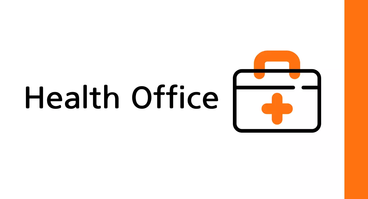 Orange First Aid Kit Health Room Guide