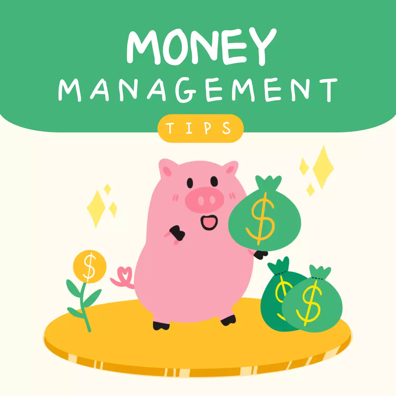 자금 관리 인포그래픽 게시물