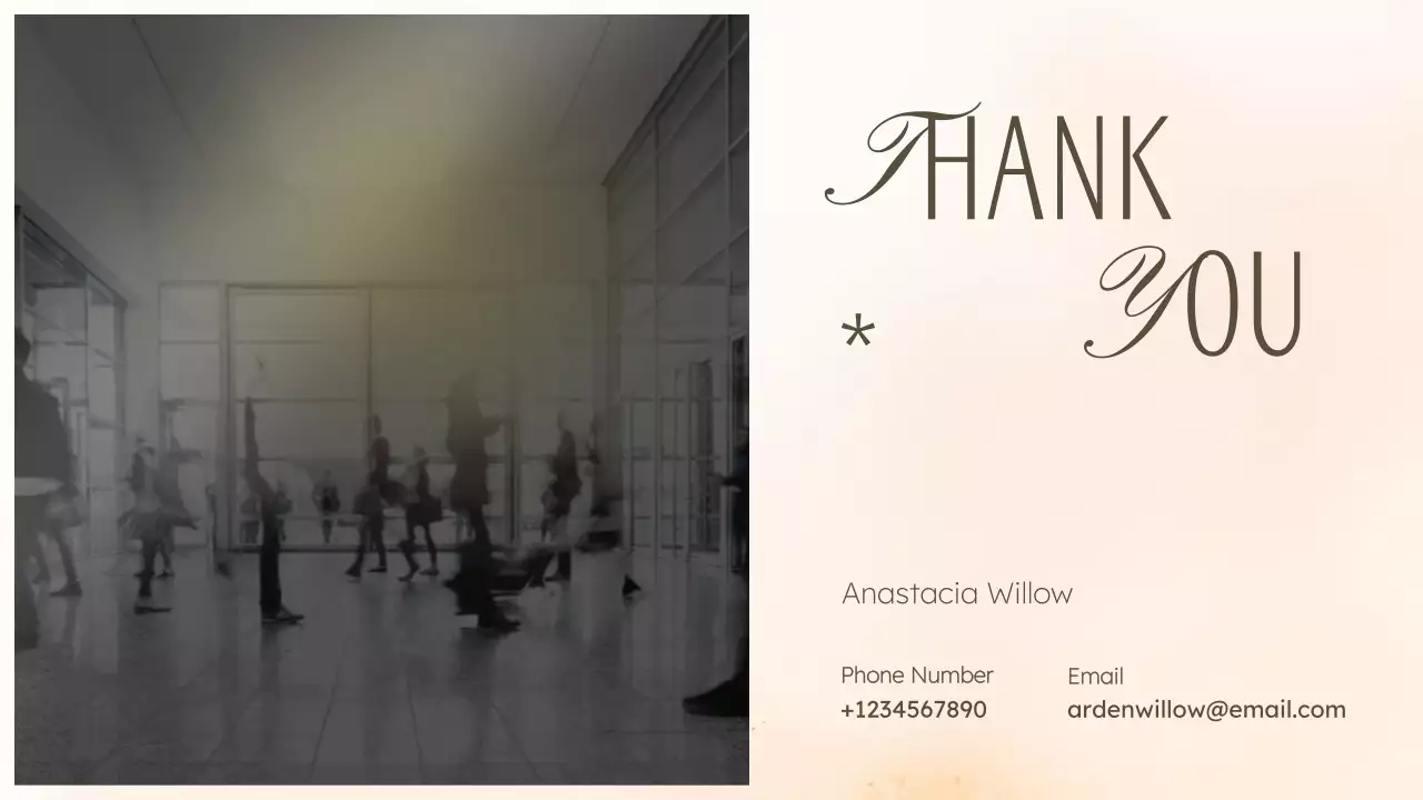 Beige Elegant Graphic Portfolio Presentation