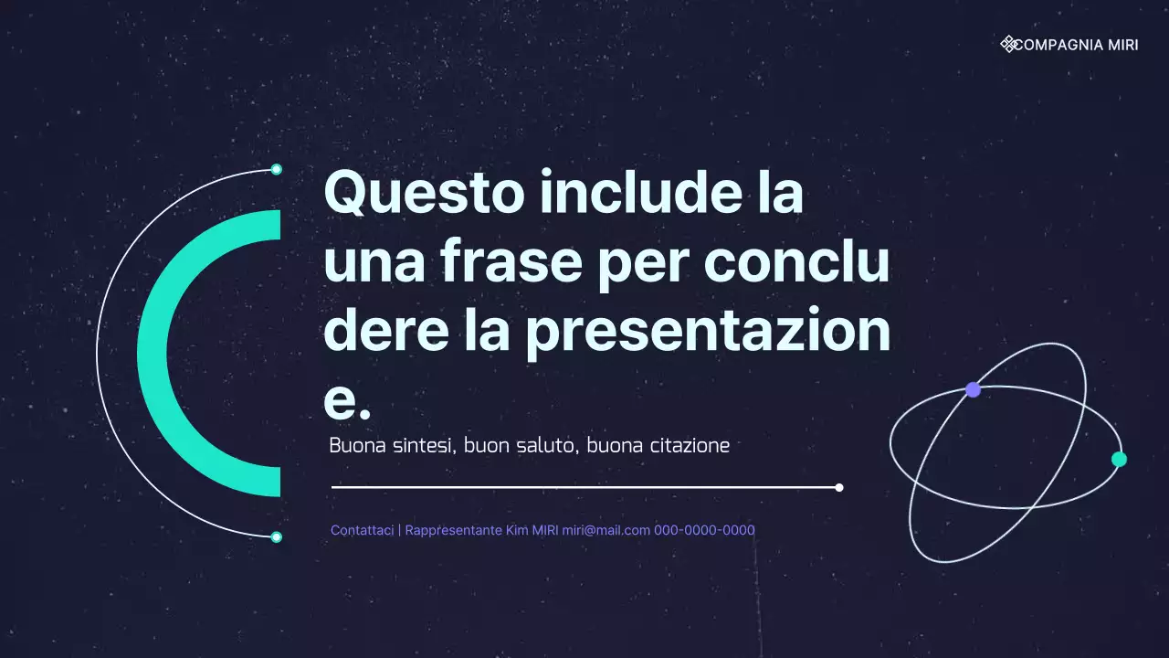 Materiale per riunioni con un semplice sfondo viola e menta