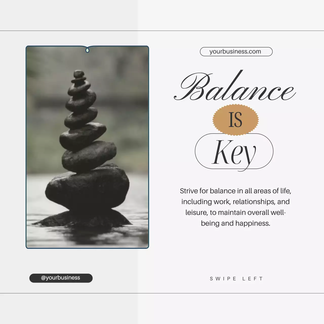 White Elegant Wellness Guide Social Media Post