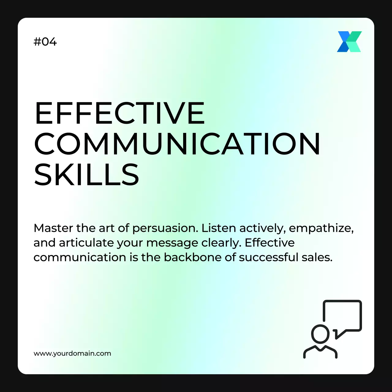 Mint Modern Sales Guide Social Media Post