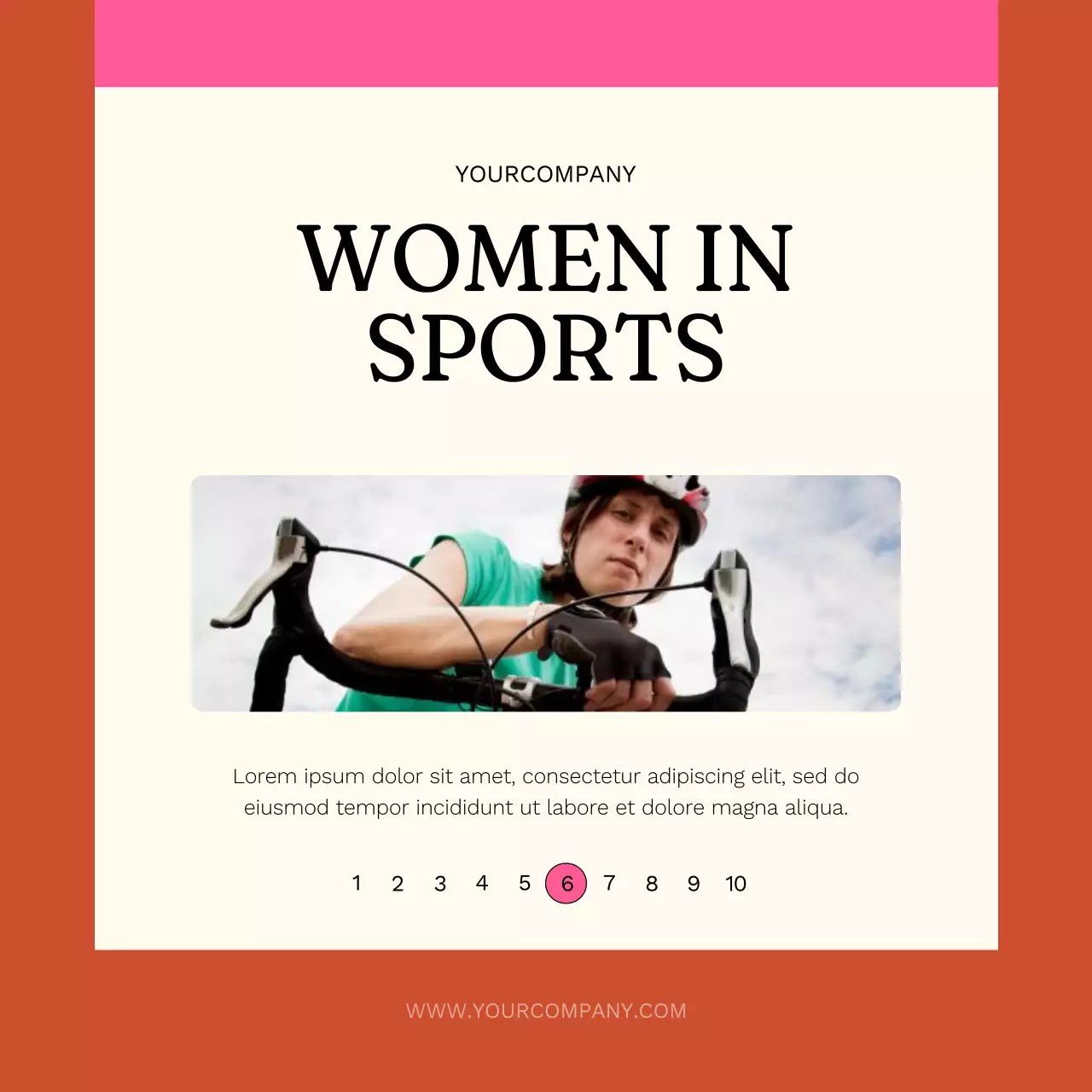 Pink Modern Women's Celebration Promotion Social Media Post