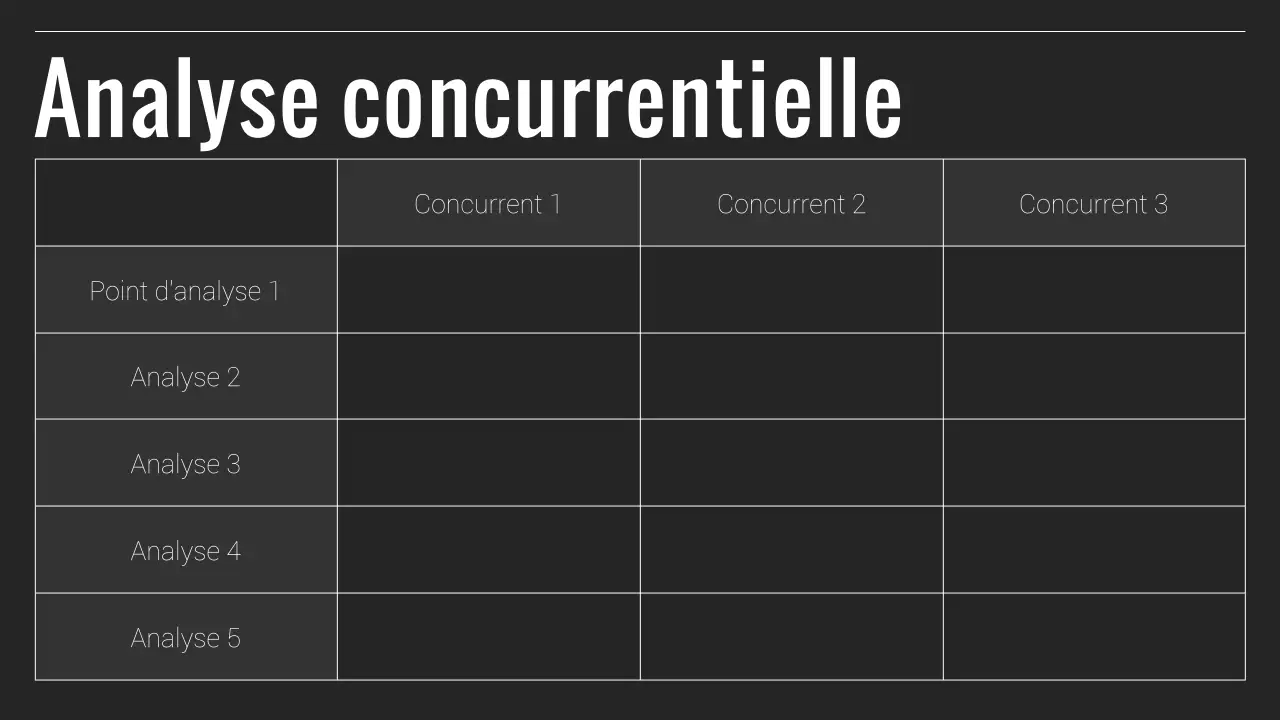 Rapport d'activité minimal en noir et blanc