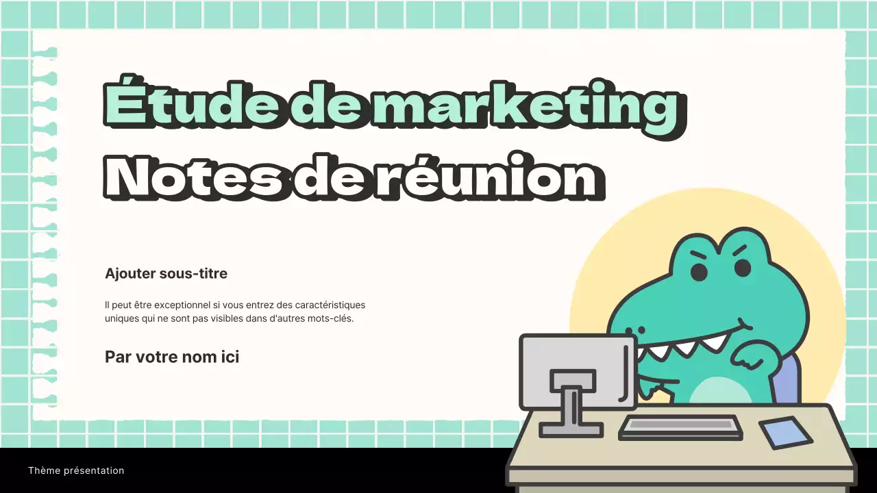 Rapport de note de recherche marketing sur les tendances en matière de menthe et de blanc