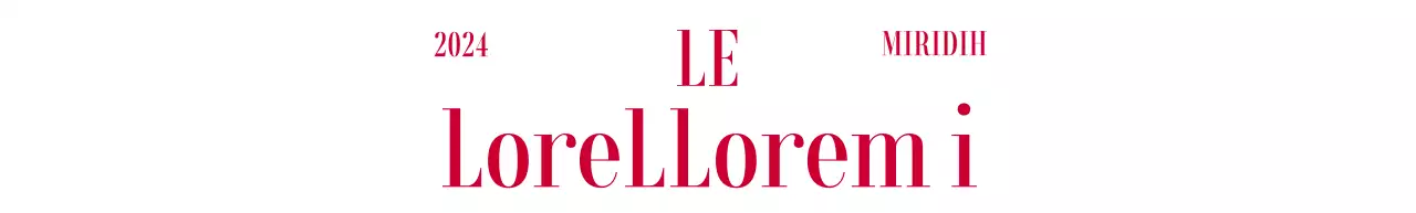 Conception des couleurs dans le style d'un magazine avec des polices de caractères élégantes