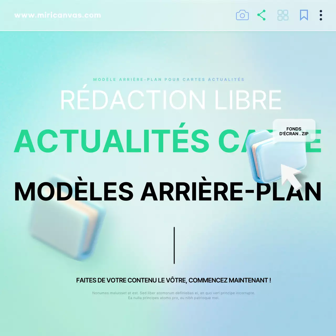 Un arrière-plan tendance dans les tons menthe et roseA propos du modèle